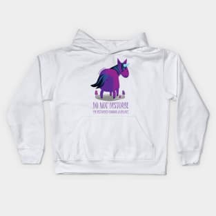 Gloomicorn - Do Not Disturb! Kids Hoodie